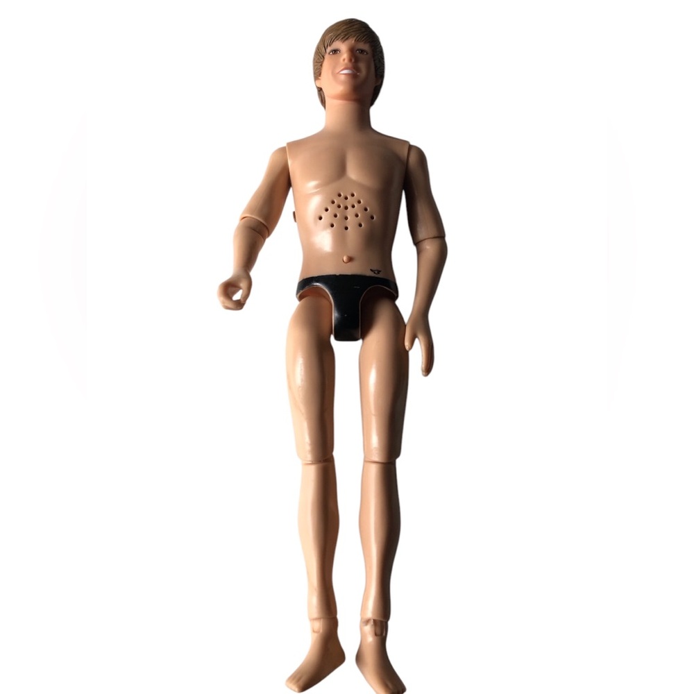 Justin Bieber 12" Male Fashion Doll Articulated TBD Tour Band Doll 2010 Works